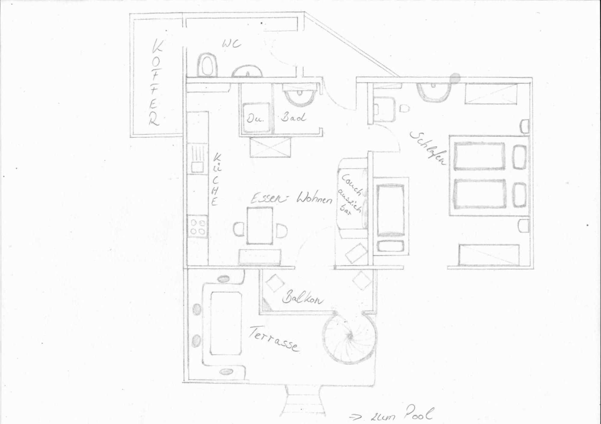 Ferienwohnung Am Wirtshof ジークスドルフ エクステリア 写真
